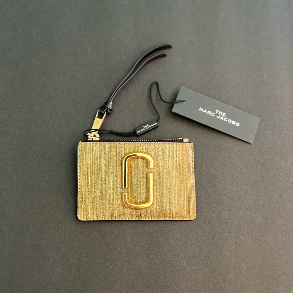 Marc Jacobs Gold Wallet